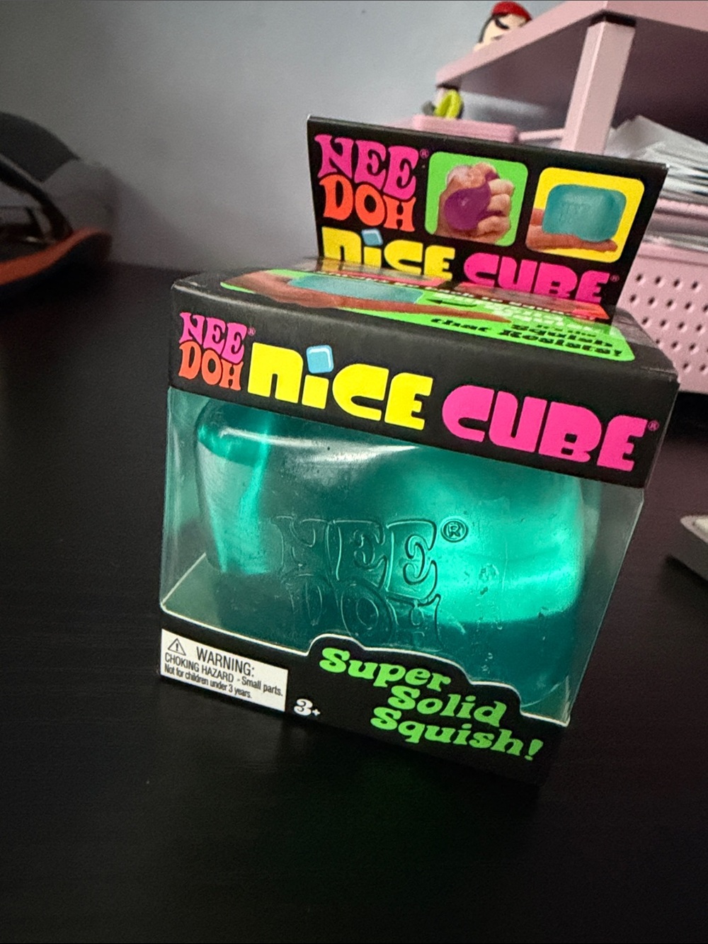 Schylling- NEEDOH nice cube- TEAL (NWT)
